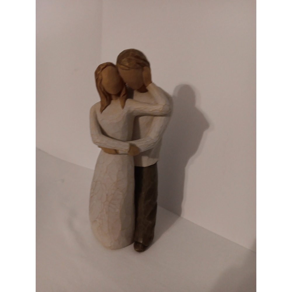 Willow Tree "Together" 9" Yr. 2000 Man& Women Embracing Demdaco Susan Lordi